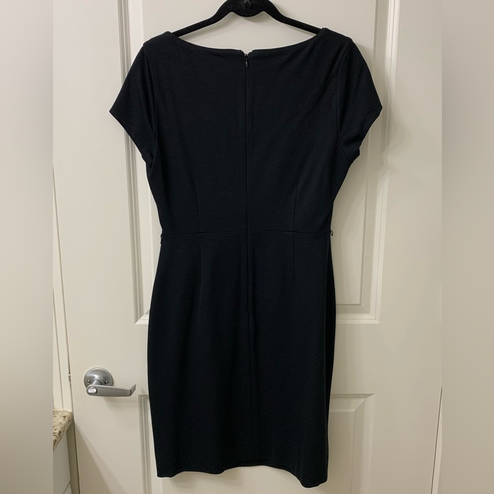 KATE SPADE Black Dress with Bow and Cap Sleeves - Picture 6 of 12